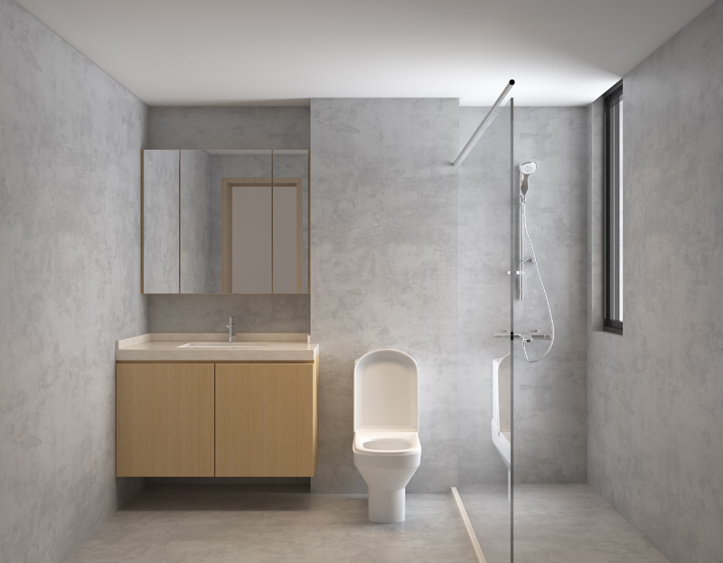 原木風(fēng)小資情調(diào)套二簡(jiǎn)約裝修效果圖