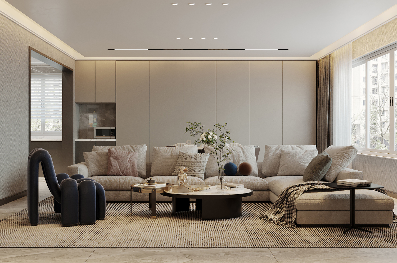 裝修風格設計：雙眼皮裝修吊頂圖片