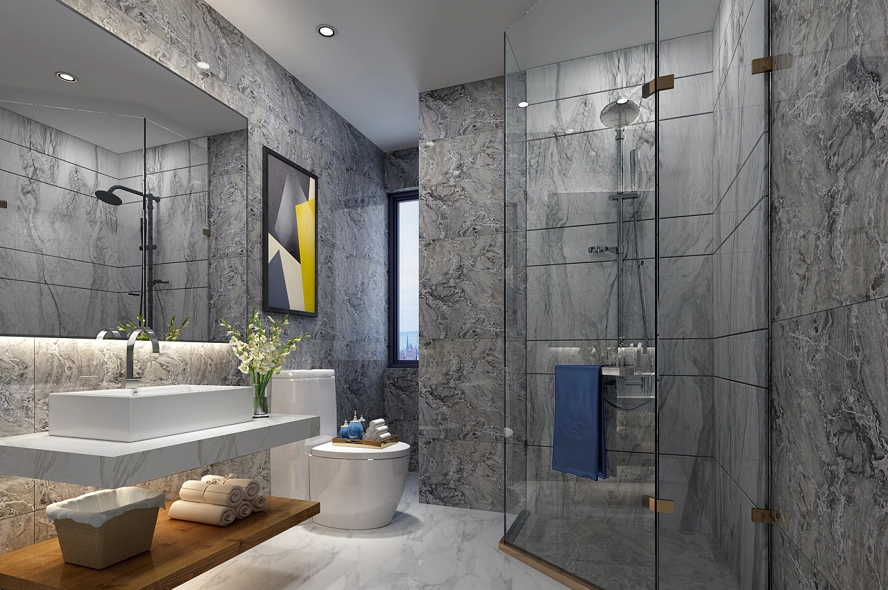 第三款顏值爆表的衛生間裝修效果